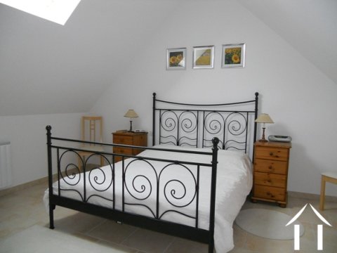 One of the three good size bedrooms in the house.