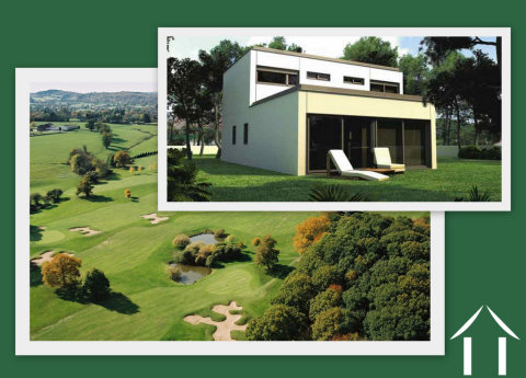 TE BOUWEN LUXE VILLA , GEVESTIGD COMPLEX MET GOLFBAAN EN SPA