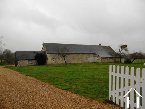 For those clients searching for peace and quiet with no near neighbours - this house is ideally located! However, it is not isolated and it is approached off a lane which finishes at the house (in fact only goes to the house) and then becomes a bridle way.  The property faces away from this lane and looks over rolling countryside and woodland.  It faces South and all the rooms have good light.