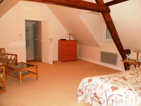 This is the 2nd bedroom (located on the 1st Floor); it has a modern ensuite shower room (with shower /washbasin & WC).