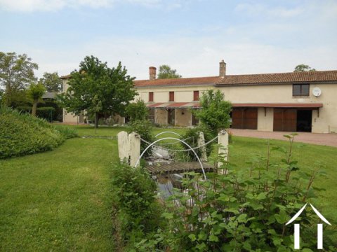 Klassiek dorpshuis in zuid-Loire-stijl