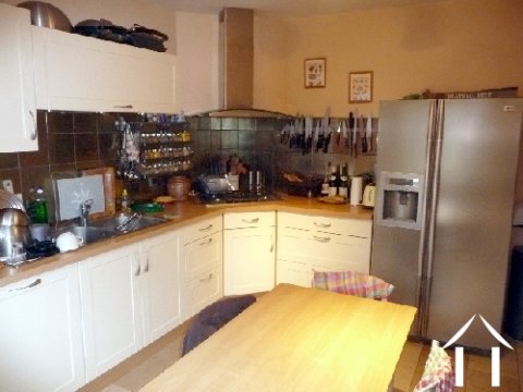 Modern ingerichte keuken 