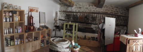 Shop selling local produce