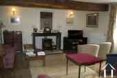 Living Room with fire place