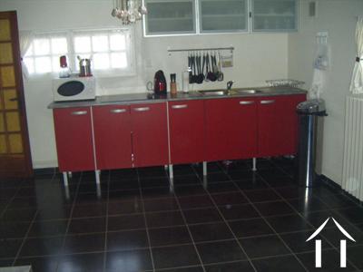 Keuken in de kelder