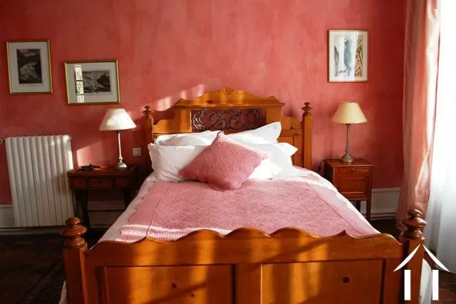Één van de slaapkamers - allemaal mooi kamers met eigen badkamer.