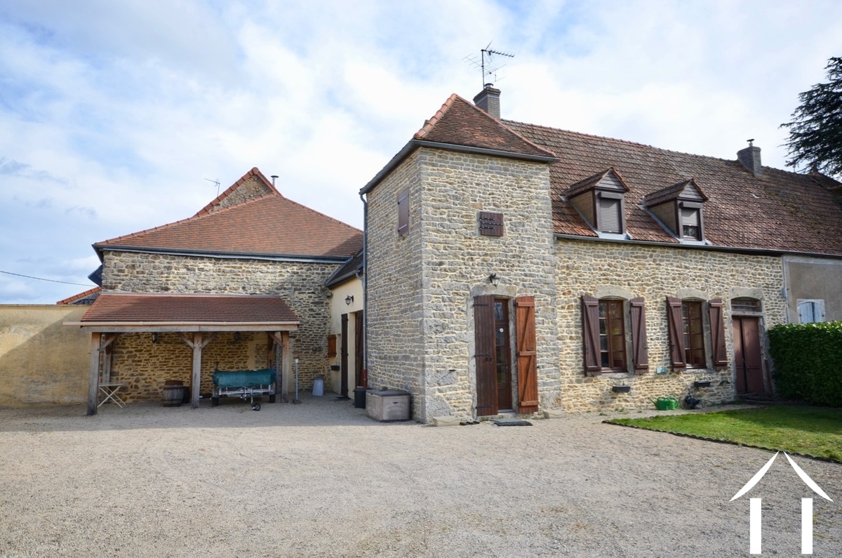 Authentiek stenen huis  te koop st sernin du plain, bourgogne, BH5203D Afbeelding - 16