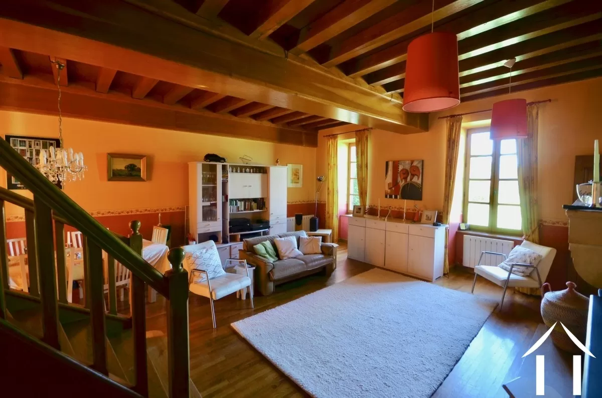 Authentiek stenen huis  te koop st sernin du plain, bourgogne, BH5203D Afbeelding - 3