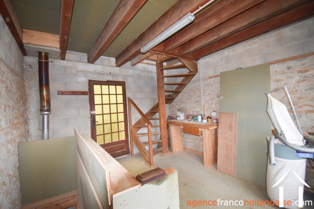 Authentiek stenen huis  te koop augne, limousin, Li1008 Afbeelding - 24