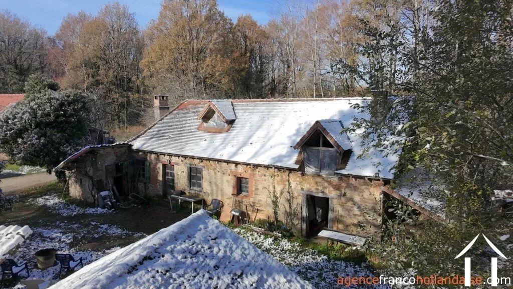 Huis met gastverblijf te koop chateauneuf la foret, limousin, Li1025 Afbeelding - 22