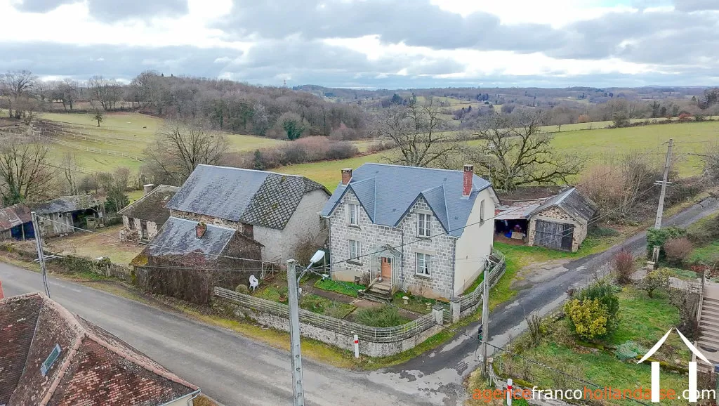 Huis met gastverblijf te koop la porcherie, limousin, Li1036 Afbeelding - 1