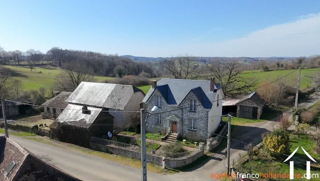 Huis met gastverblijf te koop la porcherie, limousin, Li1036 Afbeelding - 2
