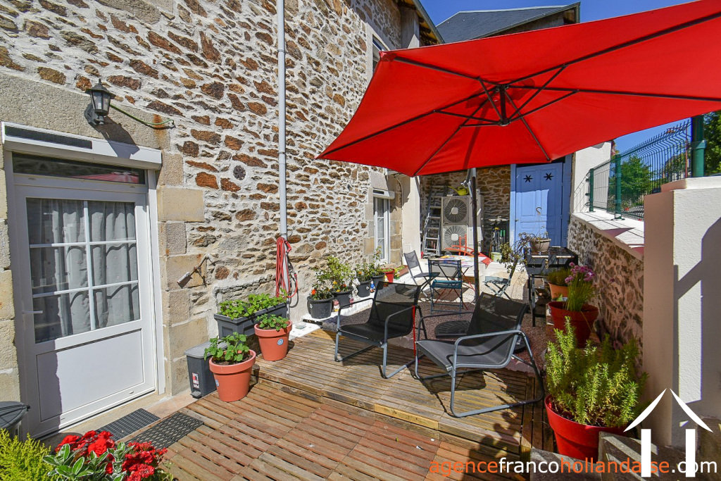 Dorpshuis te koop la croisille sur briance, limousin, Li1055 Afbeelding - 1