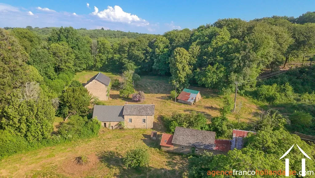 Bezit 1 hectare ++ te koop la croisille sur briance, limousin, Li1059 Afbeelding - 1
