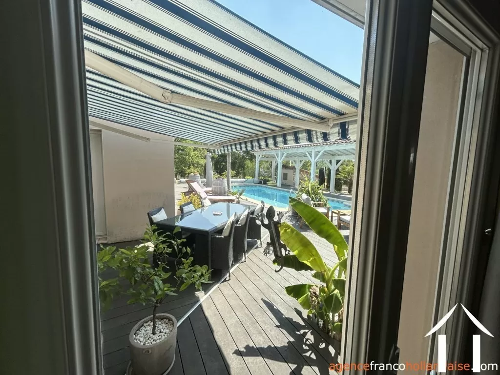 Huis met gastverblijf te koop brouchaud, aquitanië, Li1068 Afbeelding - 5