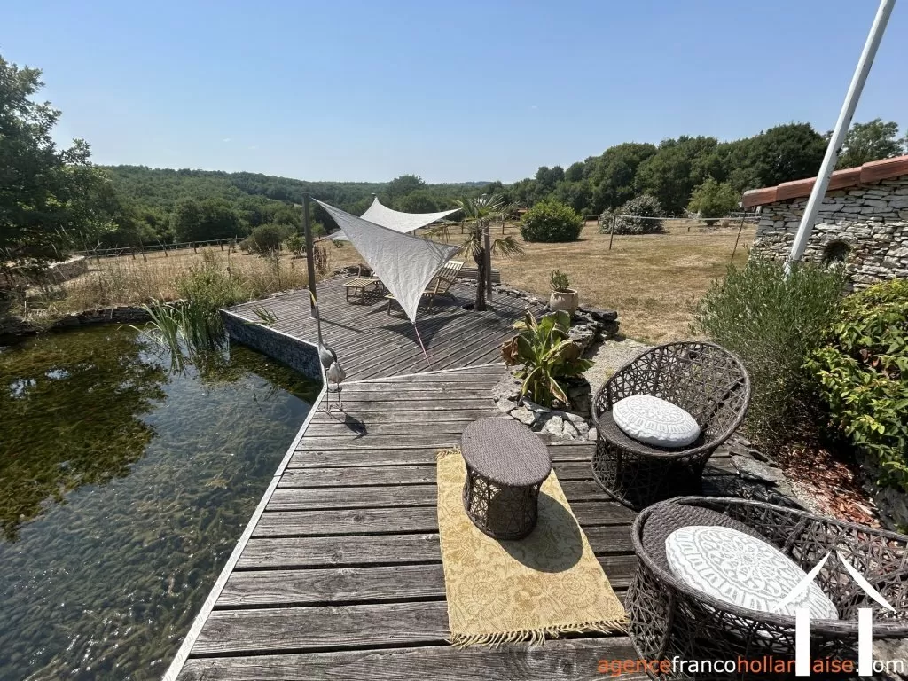 Huis met gastverblijf te koop brouchaud, aquitanië, Li1068 Afbeelding - 31