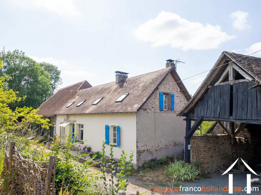 Huis met gastverblijf te koop lubersac, limousin, Li1070 Afbeelding - 45