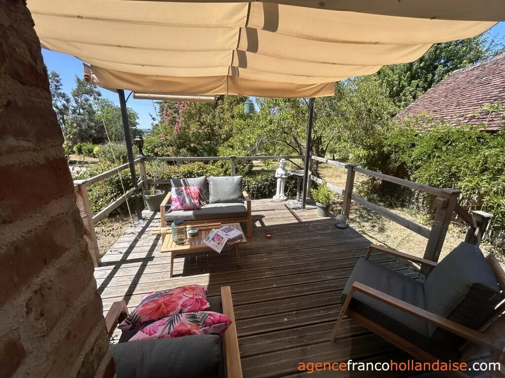 Huis met gastverblijf te koop lubersac, limousin, Li1070 Afbeelding - 29