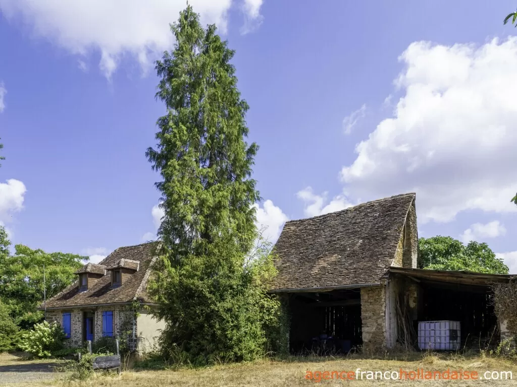 Huis met gastverblijf te koop lubersac, limousin, Li1070 Afbeelding - 57