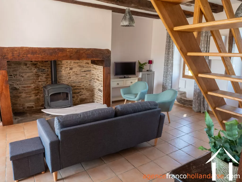 Huis met gastverblijf te koop lubersac, limousin, Li1070 Afbeelding - 66