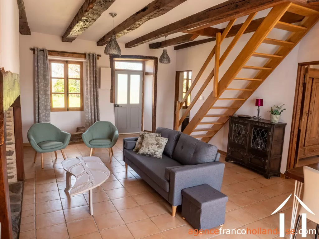 Huis met gastverblijf te koop lubersac, limousin, Li1070 Afbeelding - 64
