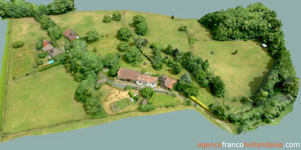 Huis met gastverblijf te koop lubersac, limousin, Li1070 Afbeelding - 1
