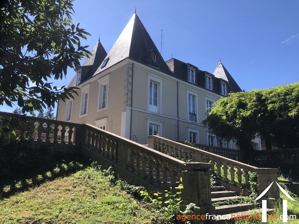 Kasteel te koop chateauneuf la foret, limousin, Li724 Afbeelding - 5