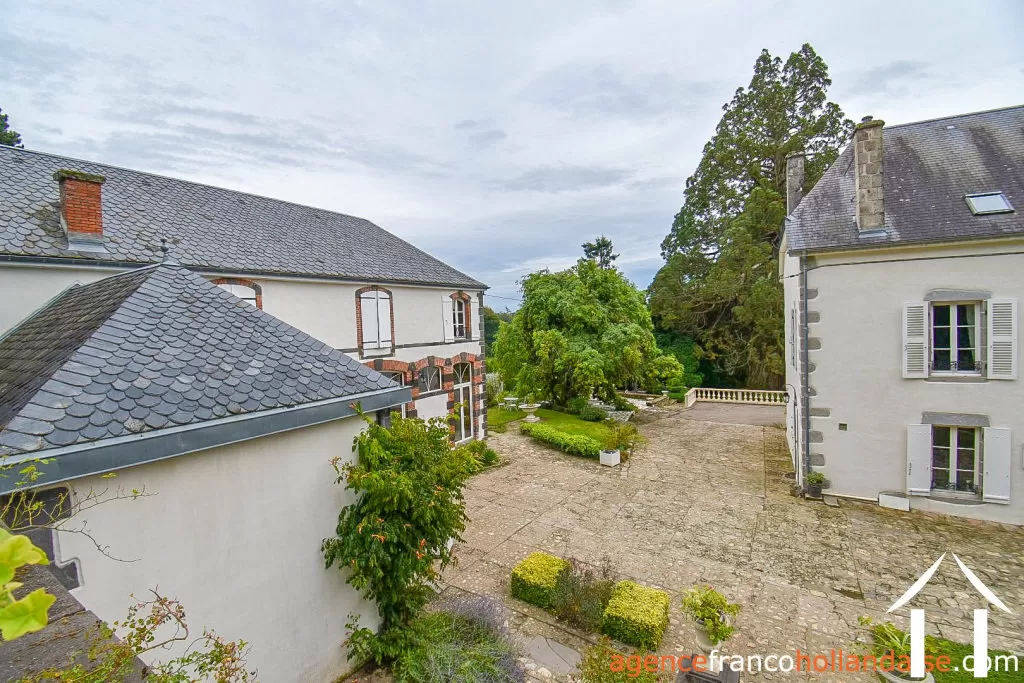 Manoir Landhuis  te koop ussel, auvergne, Li944 Afbeelding - 81