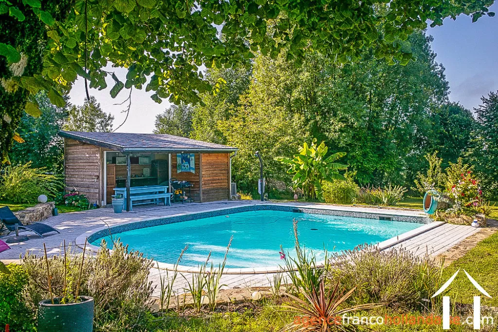 Huis met gastverblijf te koop la porcherie, limousin, Li956 Afbeelding - 35