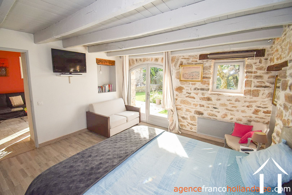 Huis met gastverblijf te koop la porcherie, limousin, Li956 Afbeelding - 42