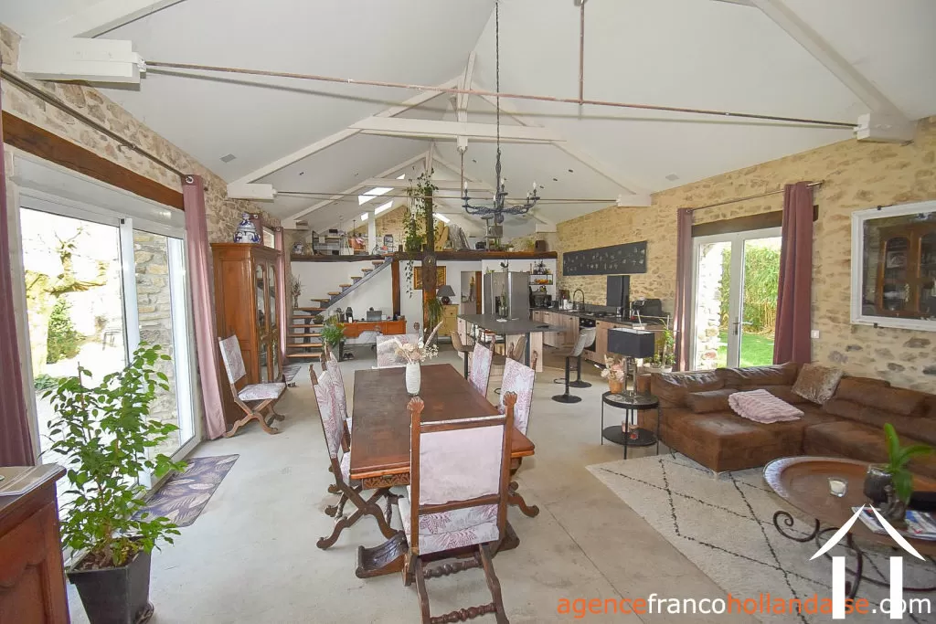 Huis met gastverblijf te koop la porcherie, limousin, Li956 Afbeelding - 3