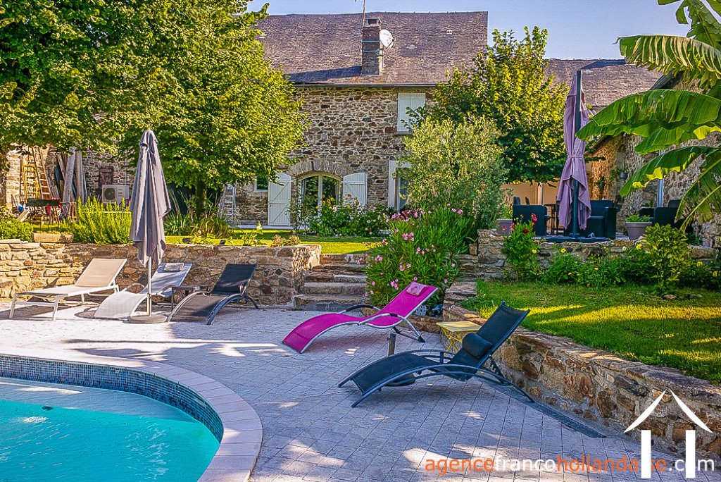 Huis met gastverblijf te koop la porcherie, limousin, Li956 Afbeelding - 1