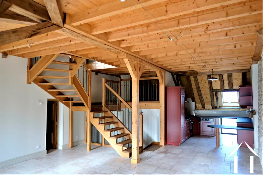 Authentiek stenen huis  te koop couches, bourgogne, PM5082D Afbeelding - 2