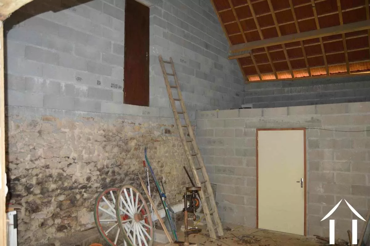 Garage en stookruimte