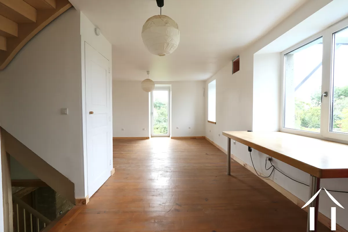 Grote kamer op niveau 1 - uitzicht vanuit de slaapkamer