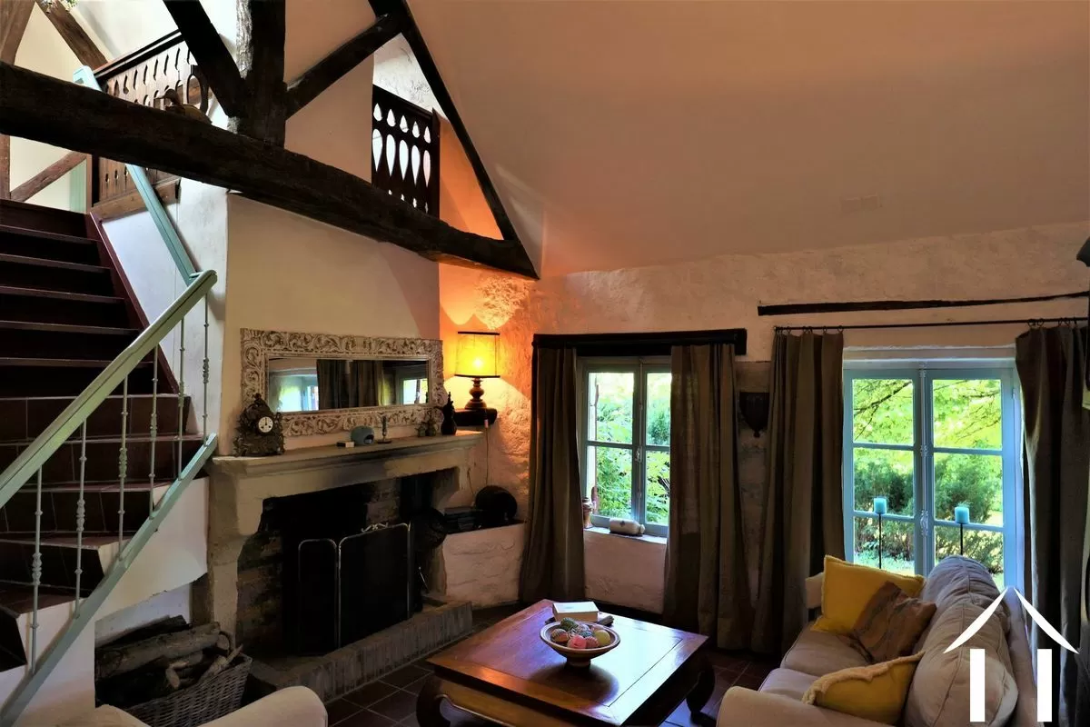 Authentiek stenen huis  te koop st leger du bois, bourgogne, CVH5344L Afbeelding - 29