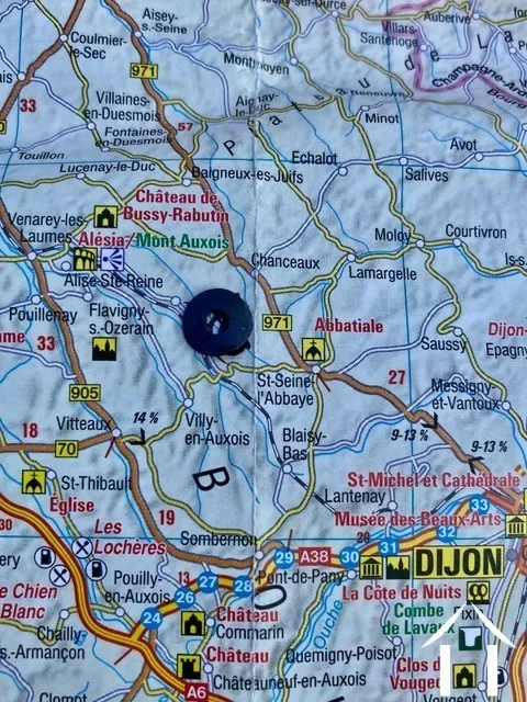 Located at Blessey Source Seine