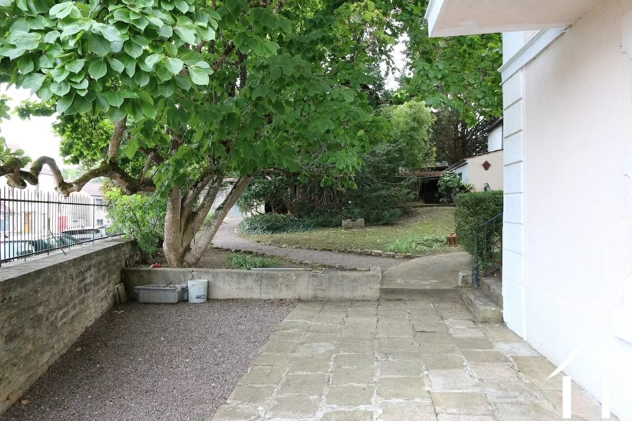 Terras voor het huis