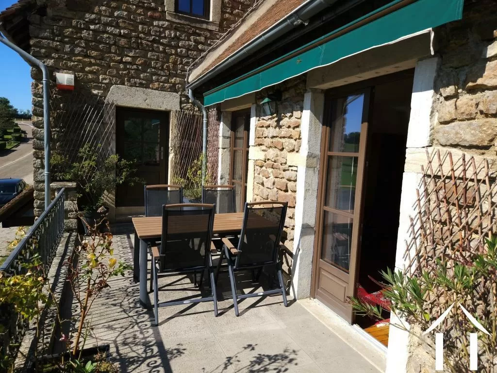 Balkon - terras met een prachtig uitzicht