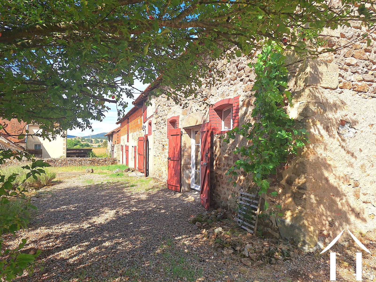 side view of the property