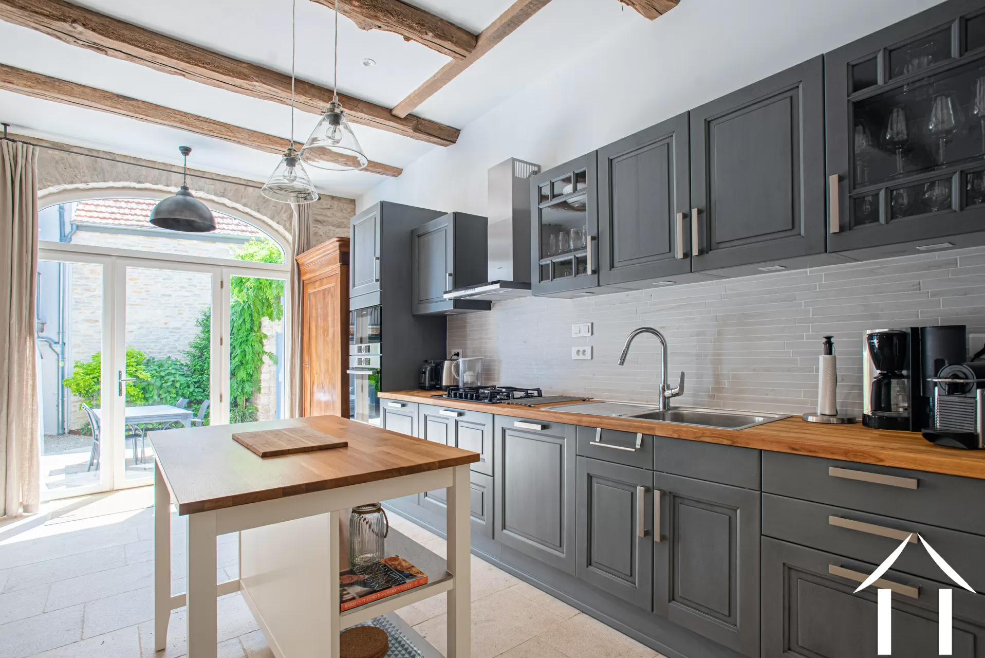 Keuken in het hoofdgebouw