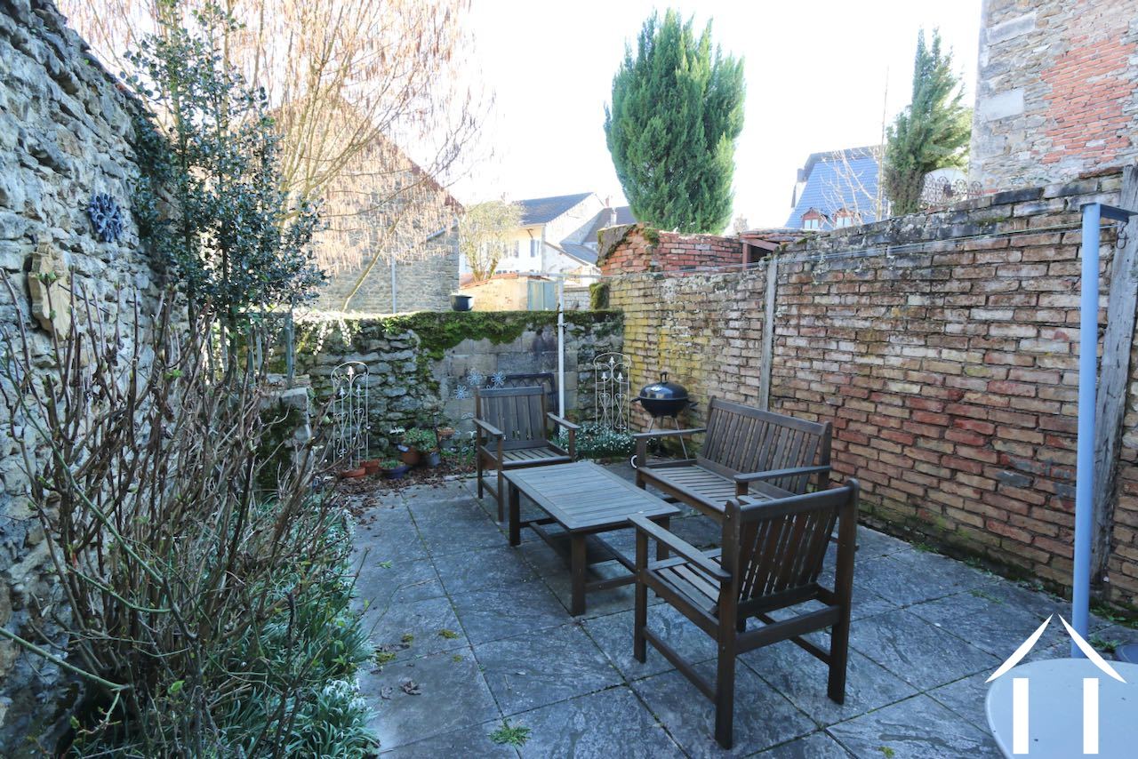 Het terras in de winter