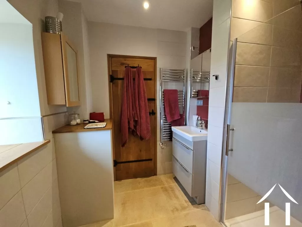 Badkamer om handenwasbak