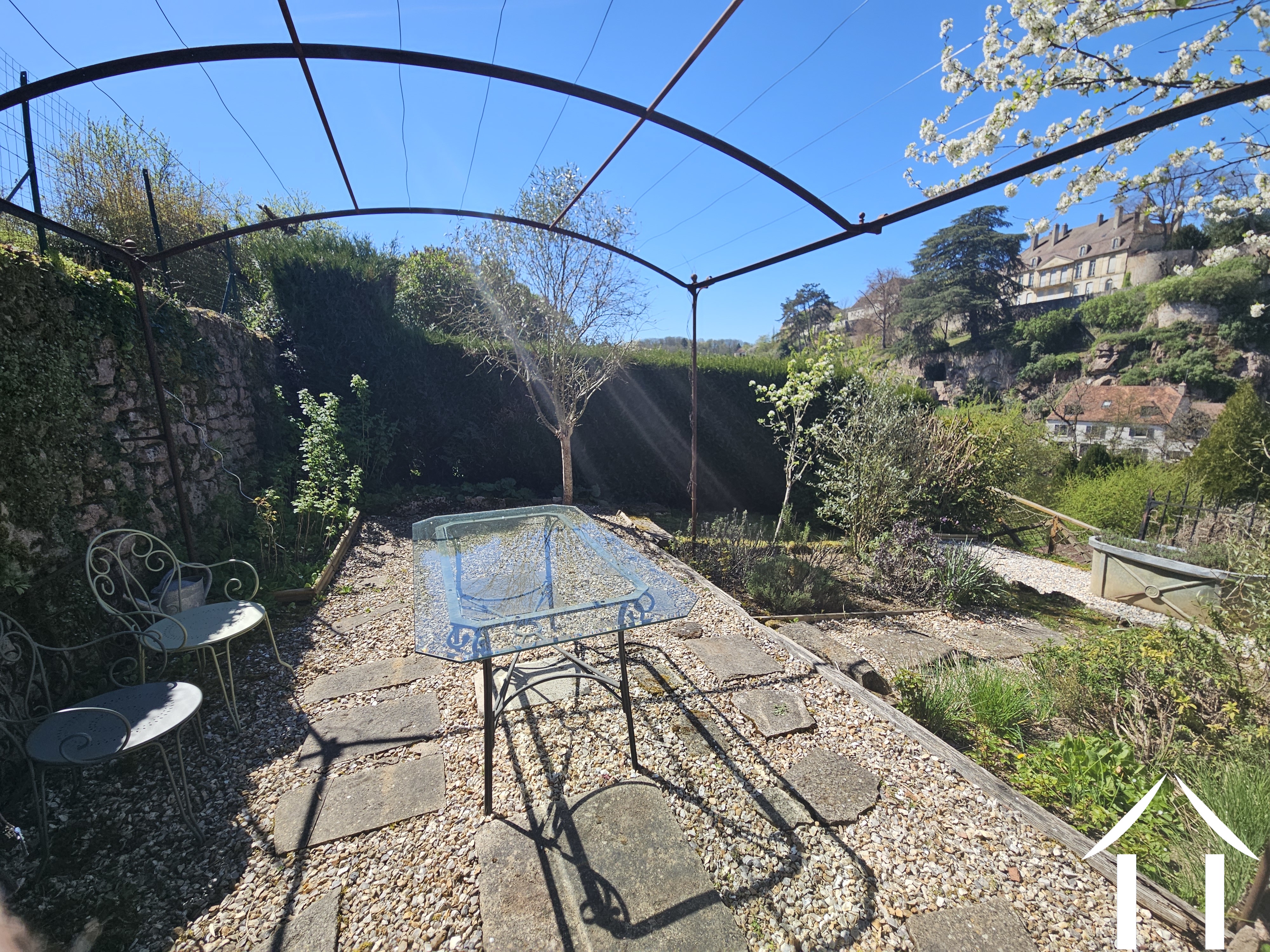 Tuin terras