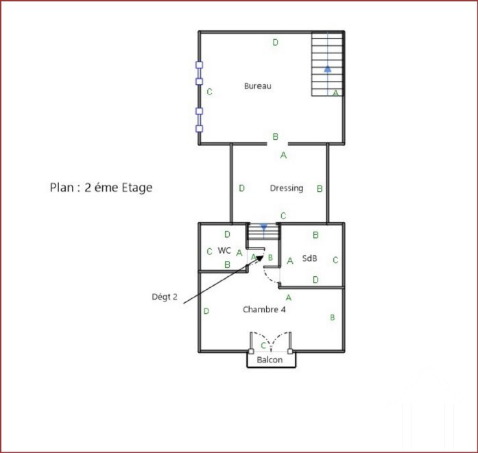 2e Verdieping plan (ZOLDER)