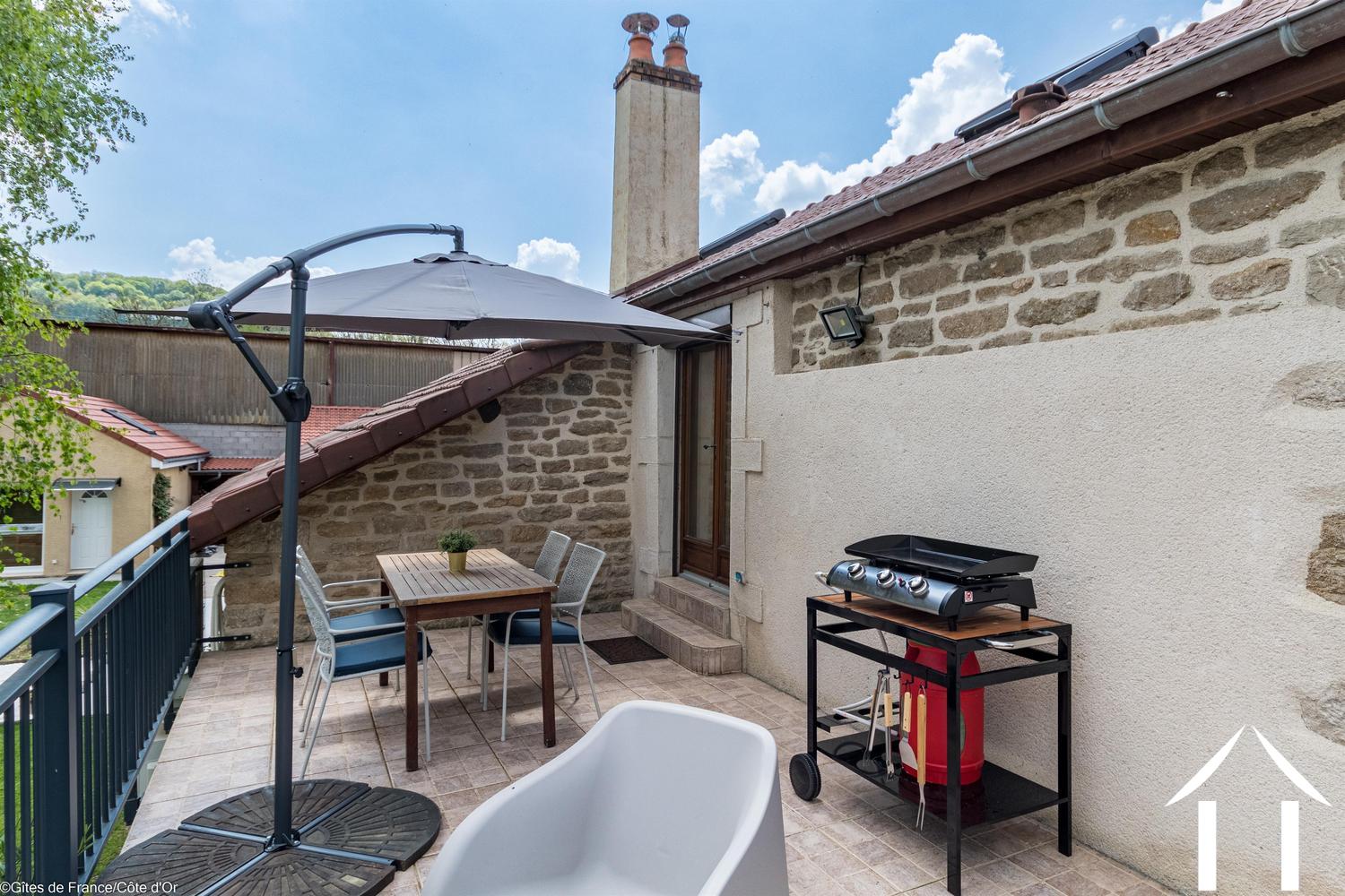 Gastenkamer terras