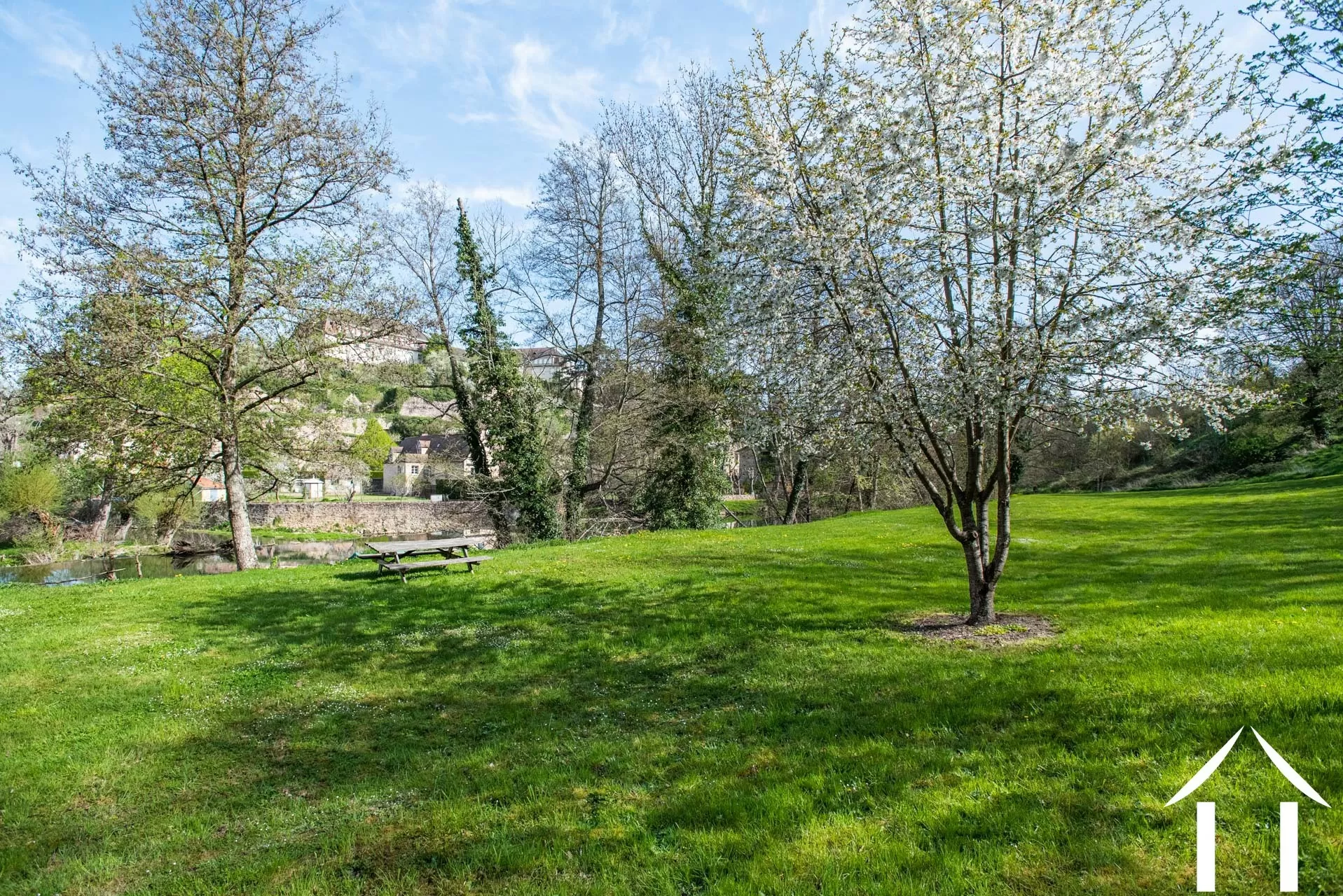 Weide tuin