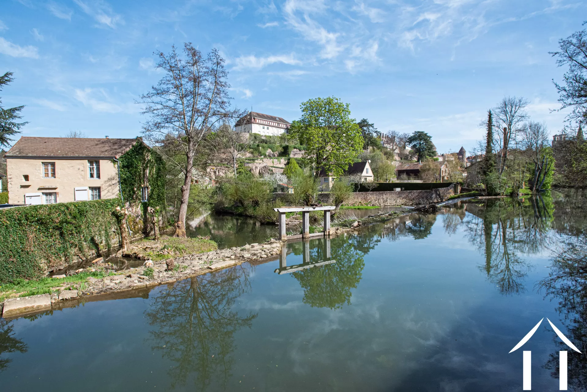 Uitzicht op de rivier