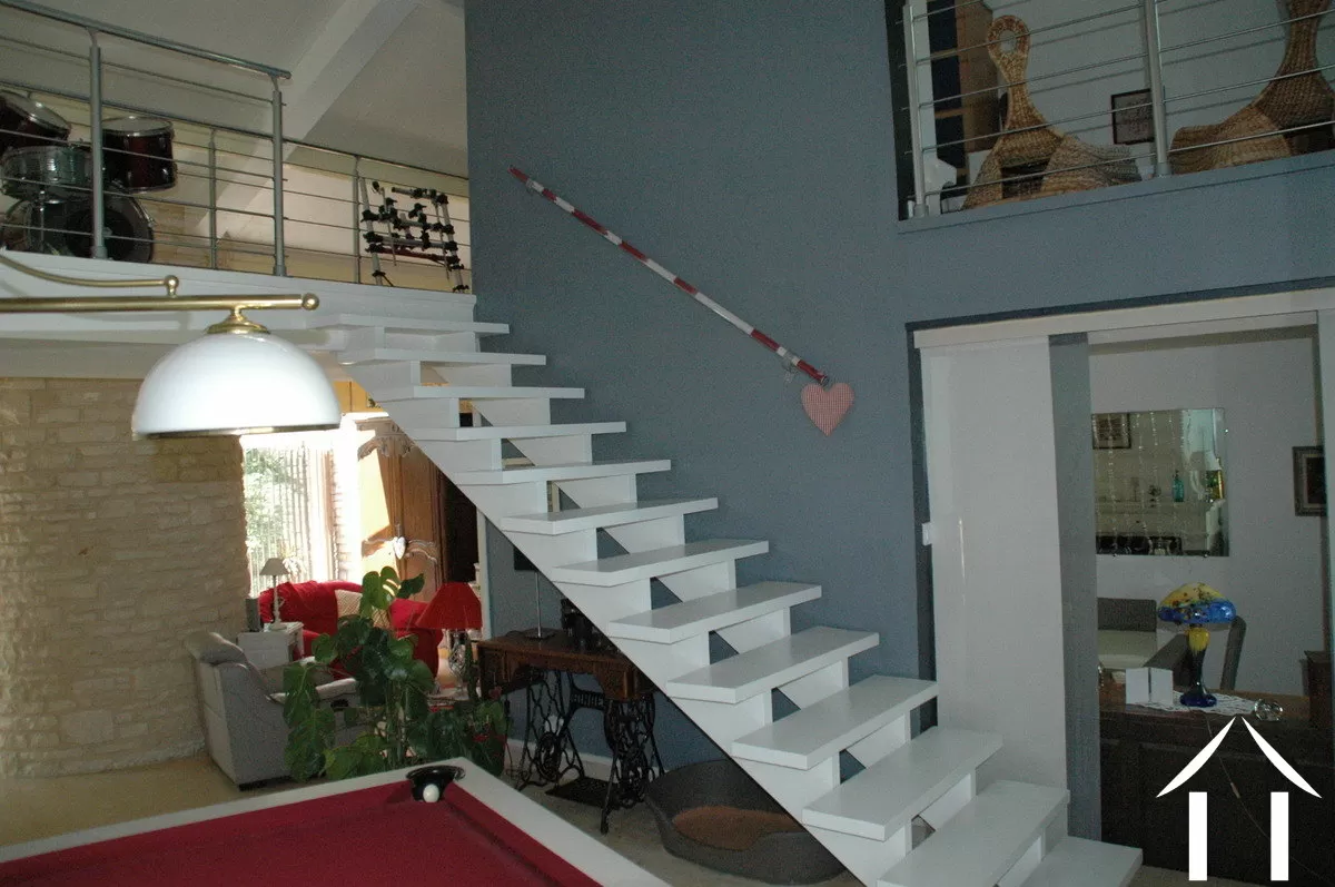 naar de tussen verdieping