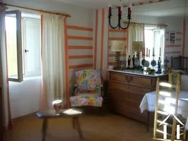 Een van de slaapkamers